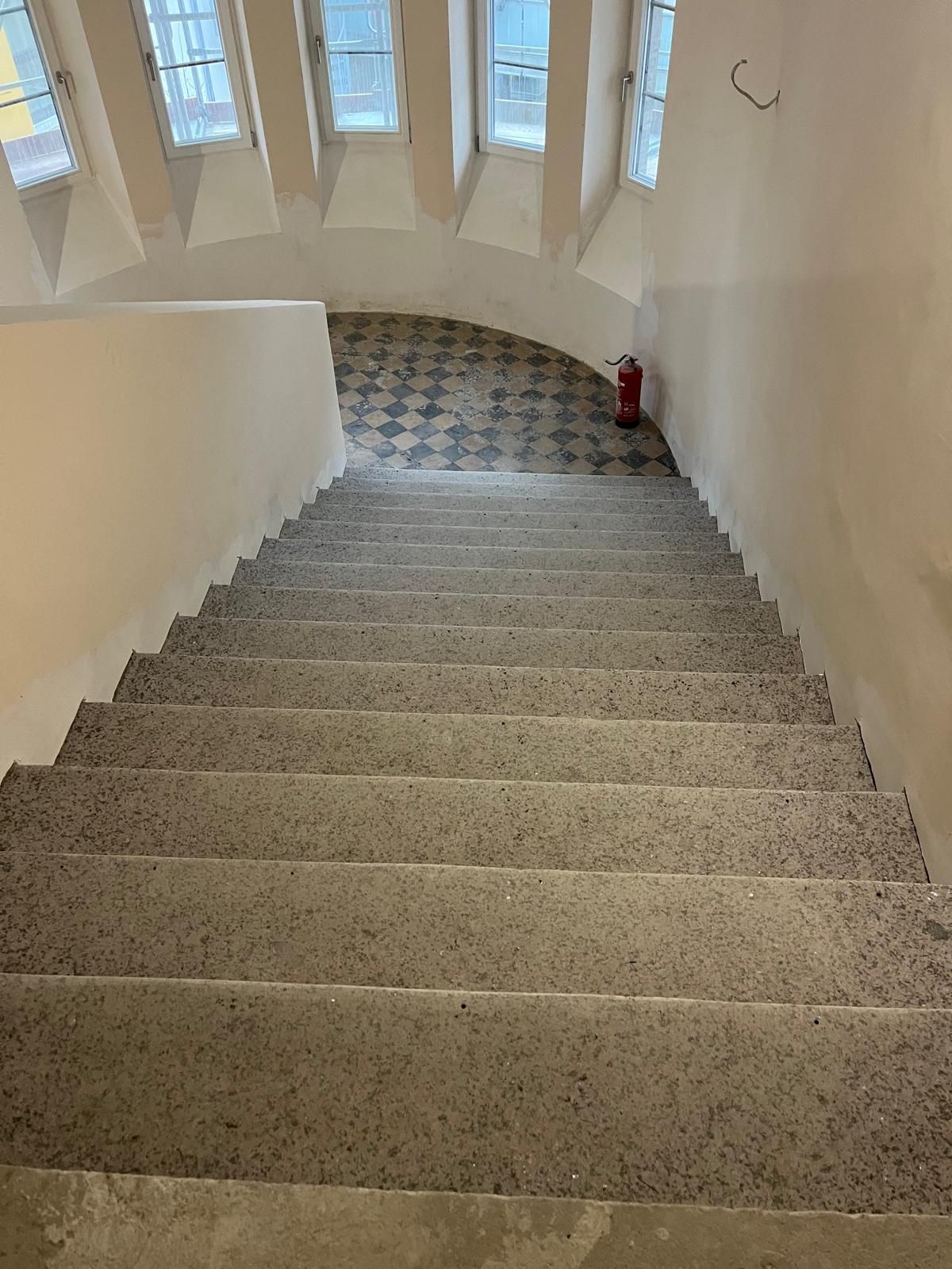Sanierte Bestandstreppe
